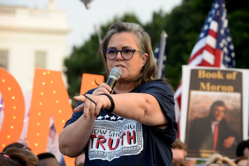 Rosie O'Donnell has signed up for a role in the Max comedy "And Just Like That." File Photo by Pat Benic/UPI