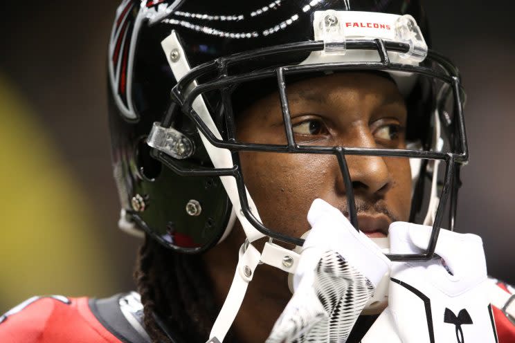 Roddy White played 11 seasons for the Atlanta Falcons (AP)