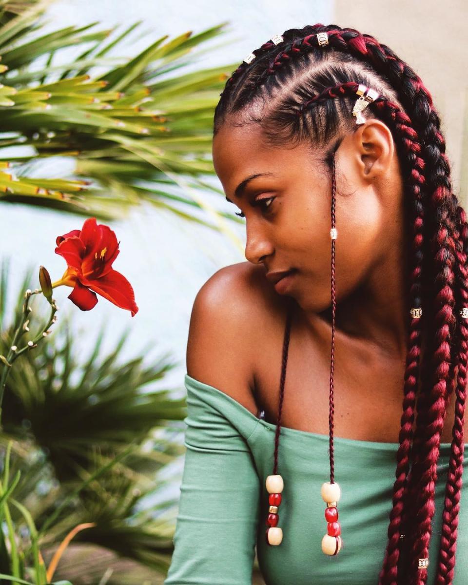 Red Goddess Braids