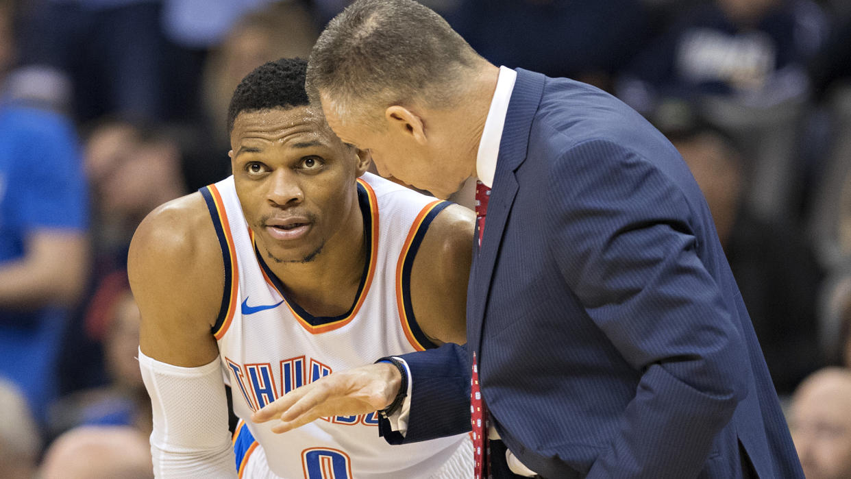Russell Westbrook isn't overly concerned about the Thunder's 4-6 start.