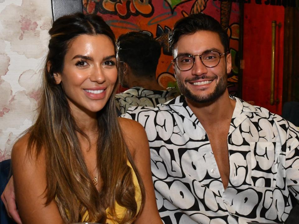 ‘Love Island’ 2022 winners Ekin-Su Cülcüloğlu and Davide Sanclimenti (Getty Images for boohooMAN)