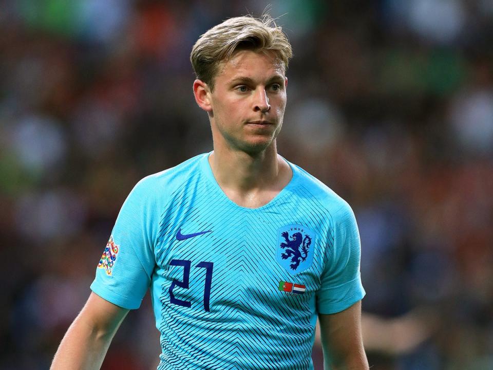 Frenkie de Jong has been heavily linked with a move to Old Trafford (Mike Egerton/PA) (PA Archive)