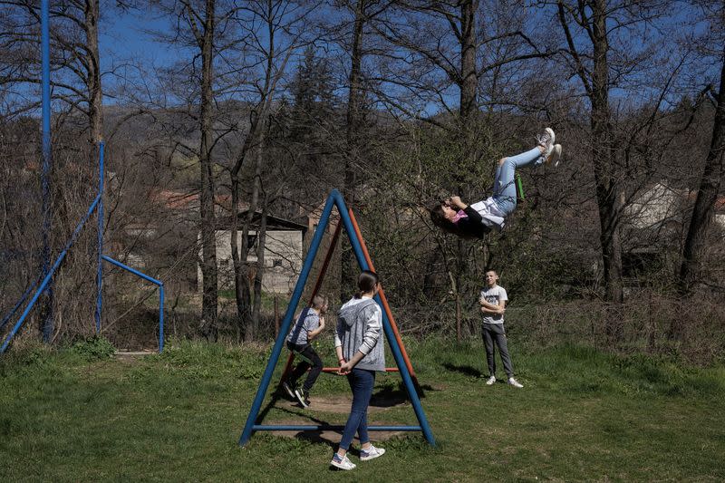 The Wider Image: In Serbian village, women fight to escape encroaching mine