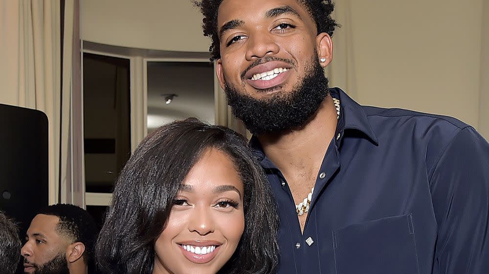 Jordyn Woods and Karl-Anthony Towns