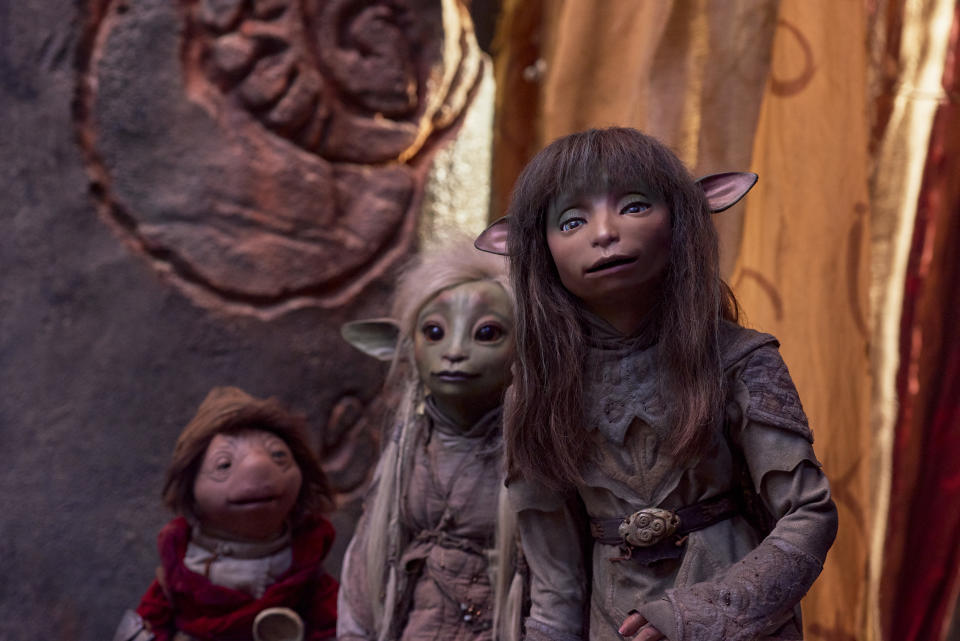 The Gelfling heroes of the prequel series 'The Dark Crystal: Age of Resistance' (Photo: Kevin Baker/Netflix)