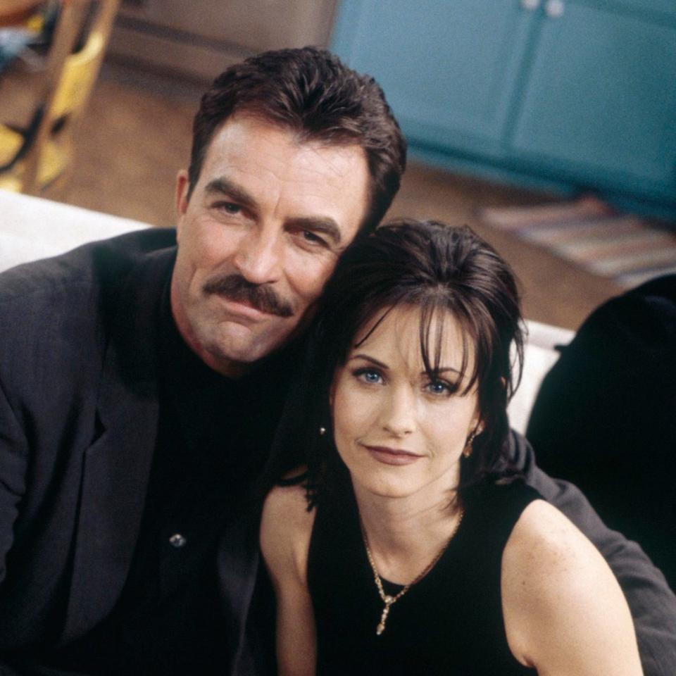 Tom Selleck and Courteney Cox