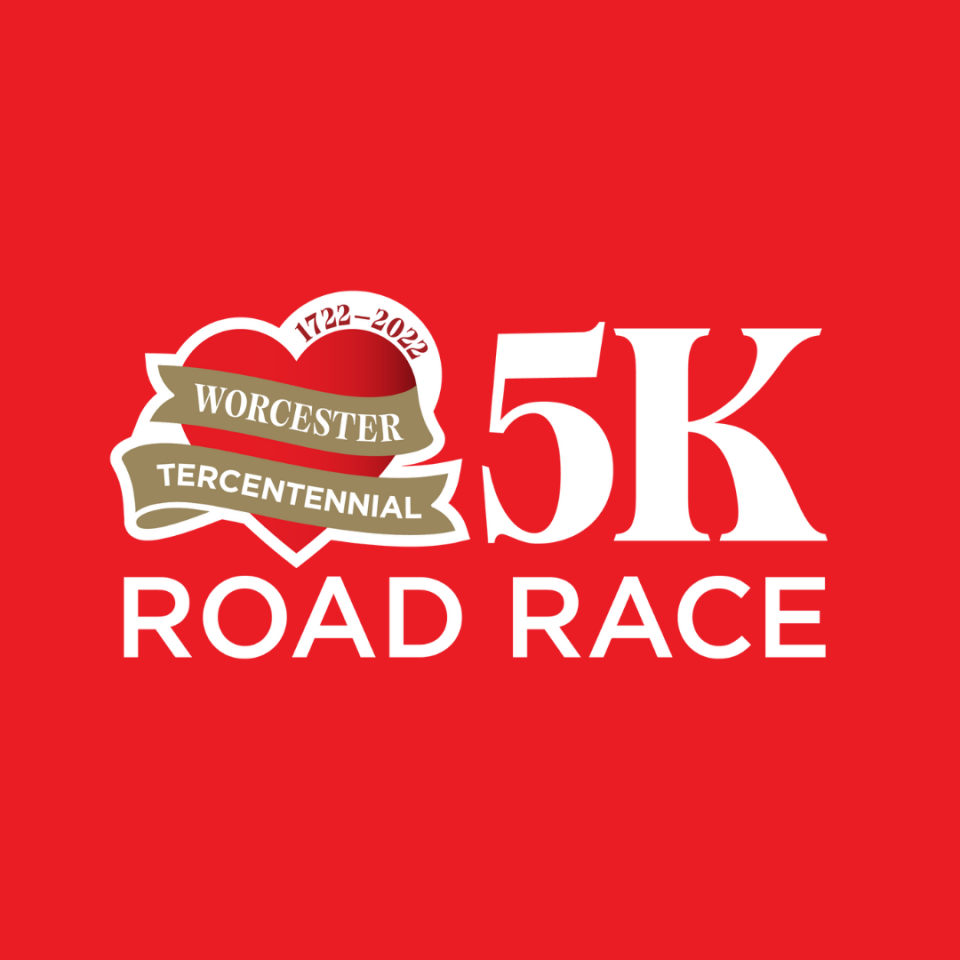 The Worcester Tercentennial 5K Road Race logo