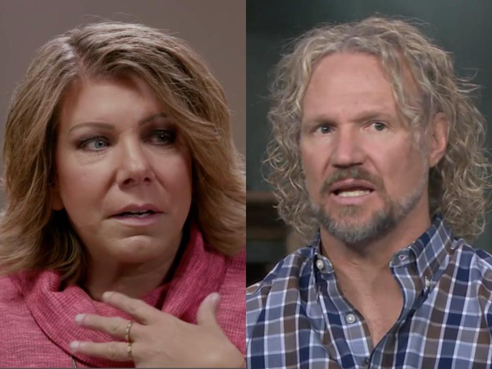 Meri Brown and Kody Brown on "Sister Wives"