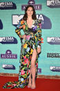 <p>Lana Del Ray graced the red carpet with her presence wearing Gucci florals. (Photo: Getty Images) </p>