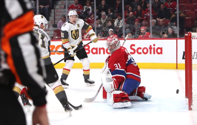 NHL: Vegas Golden Knights at Montreal Canadiens