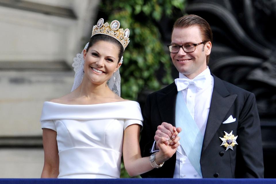 Crown Princess Victoria of Sweden walked down the aisle on June 19, 2010, marrying Prince Daniel.