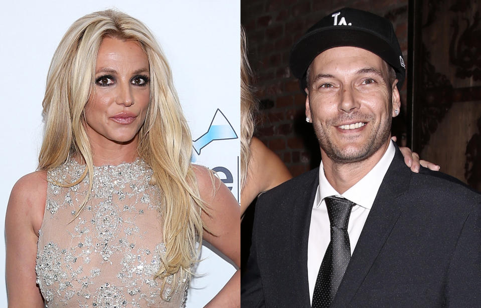 Britney Spears and Kevin Federline are battling it out over child support, but their relationship has always been chaotic. (Photo: Getty Images)