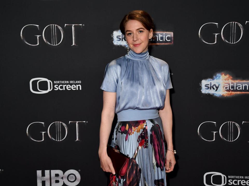 Gemma Whelan on the Game of Thrones red carpet