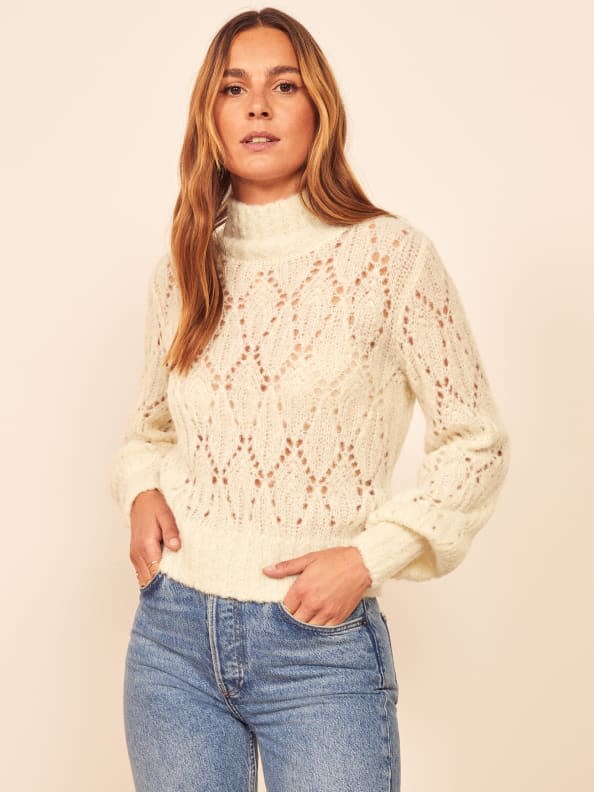 Lexi Sweater. Image via Reformation.