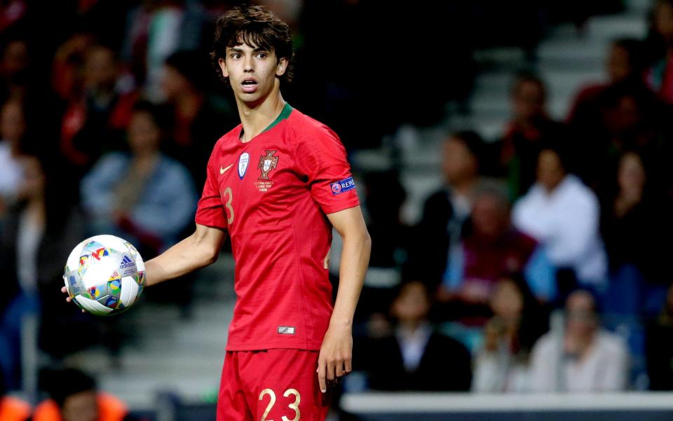 Joao Felix is in Madrid to finalise a move that would make him the fifth most expensive footballer of all time  - Getty Images Europe