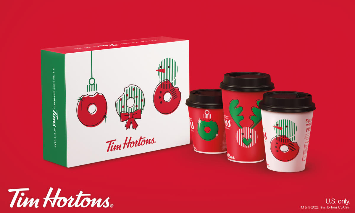 Tim Hortons Branding, New Hot Cup Sizes