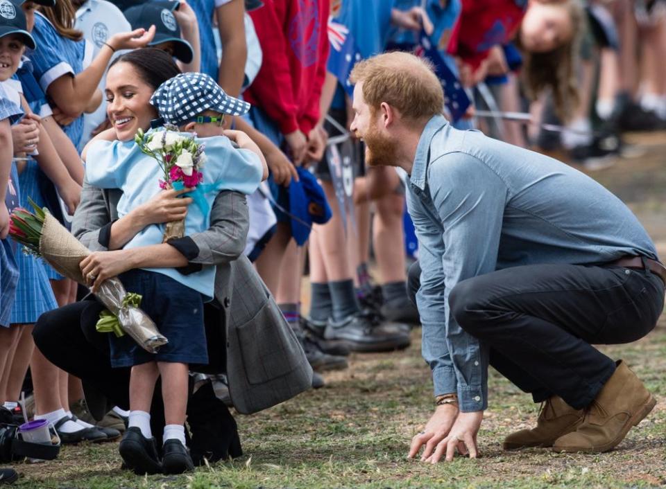 El príncipe Harry y Meghan Markle.