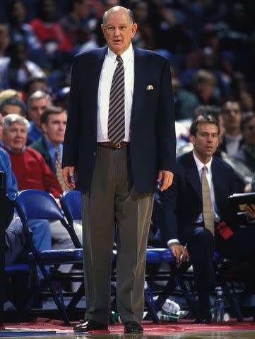 <p>Mitchell Layton/Getty</p> Lefty Driesell in 1997