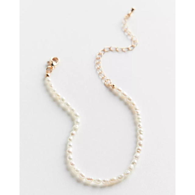 18K Gold Plated Fun Flirt Pearl Necklace