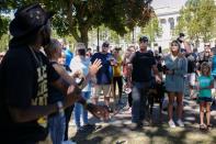 Blue Lives Matter rally in Kenosha