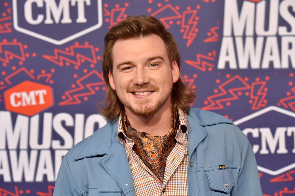 Morgan Wallen attends the 2019 CMT Music Awards in Nashville, Tennessee. (Photo: Jeff Kravitz via Getty Images)