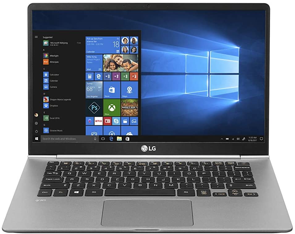 LG Gram 14” Ultra-Light Laptop with Intel® Core™ i5 in Dark Silver