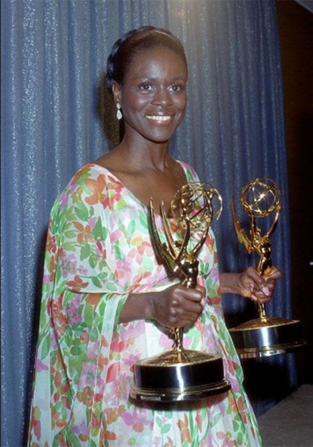 Cicely Tyson at the Emmy Awards, 1974