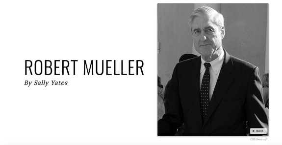 Robert Mueller's Time 100 profile