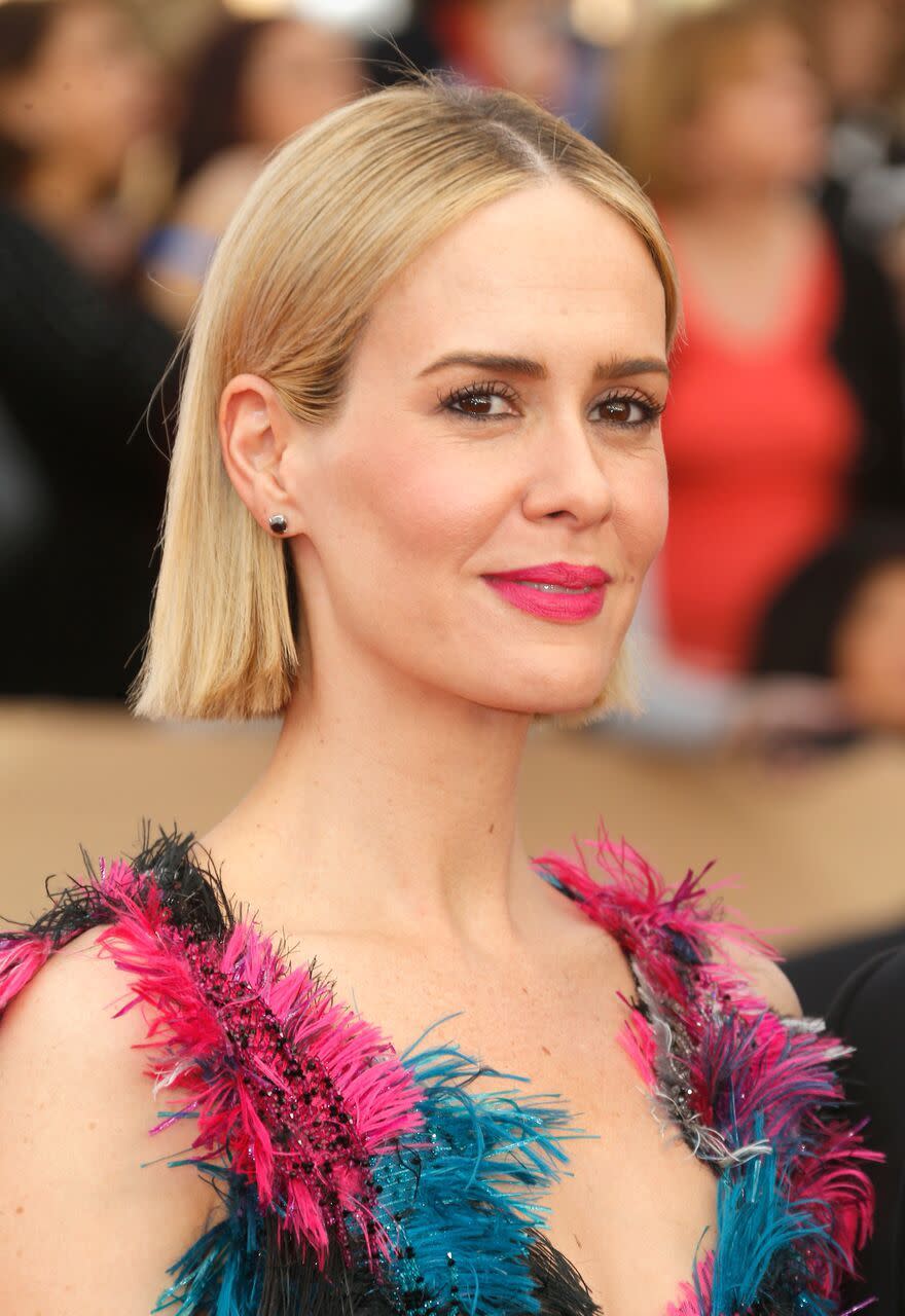 Sarah Paulson at the 2016 SAG Awards