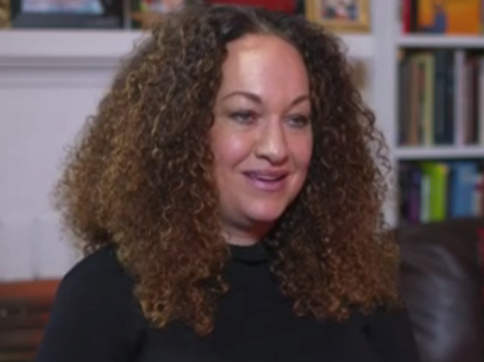 Rachel Dolezal still identifies as black and says she has been 'stigmatised' since being outed as a white woman in 2015 (Screenshot)