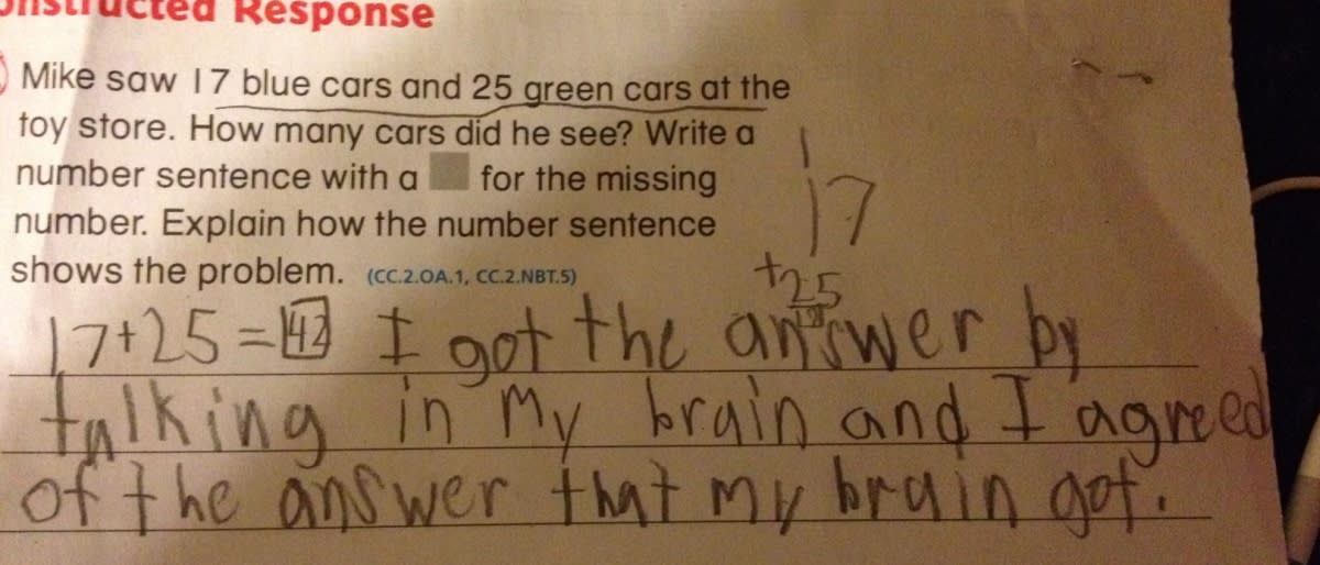 This second grader’s revenge against Common Core math will make your day