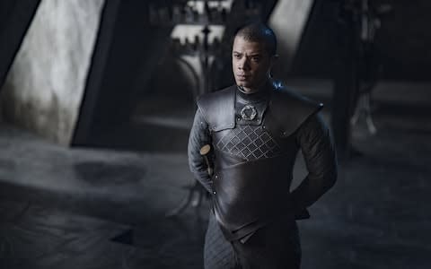 Jacob Anderson as Grey Worm - Credit: HBO