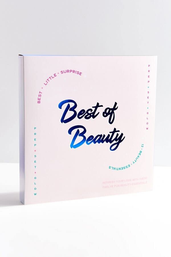 Urban Outfitters' best of beauty Advent calendar features 12 mini products for skin, hair and nails. Highlights include Supergoop Superscreen daily moisturizer and Caudalie Vinopure skin perfecting serum. &lt;br&gt;&lt;br&gt;<strong><a href="https://www.urbanoutfitters.com/shop/uo-best-of-beauty-advent-calendar-gift-set?adpos=1o24&amp;color=000&amp;creative=209973904290&amp;device=c&amp;gclid=EAIaIQobChMI1MCLnujn5QIVGYeGCh2q-QIDEAQYGCABEgLYBPD_BwE&amp;gclsrc=aw.ds&amp;matchtype=&amp;mrkgadid=3275594392&amp;mrkgcl=671&amp;network=g&amp;product_id=54188966&amp;size=ALL&amp;utm_campaign=NB_PLA_-_GSC_-_LIA&amp;utm_content=Beauty&amp;utm_medium=cpc&amp;utm_source=google&amp;utm_term=295613134020_product_type_beauty_product_type" target="_blank" rel="noopener noreferrer">Get the UO best of beauty Advent calendar gift set for $54</a>.</strong>
