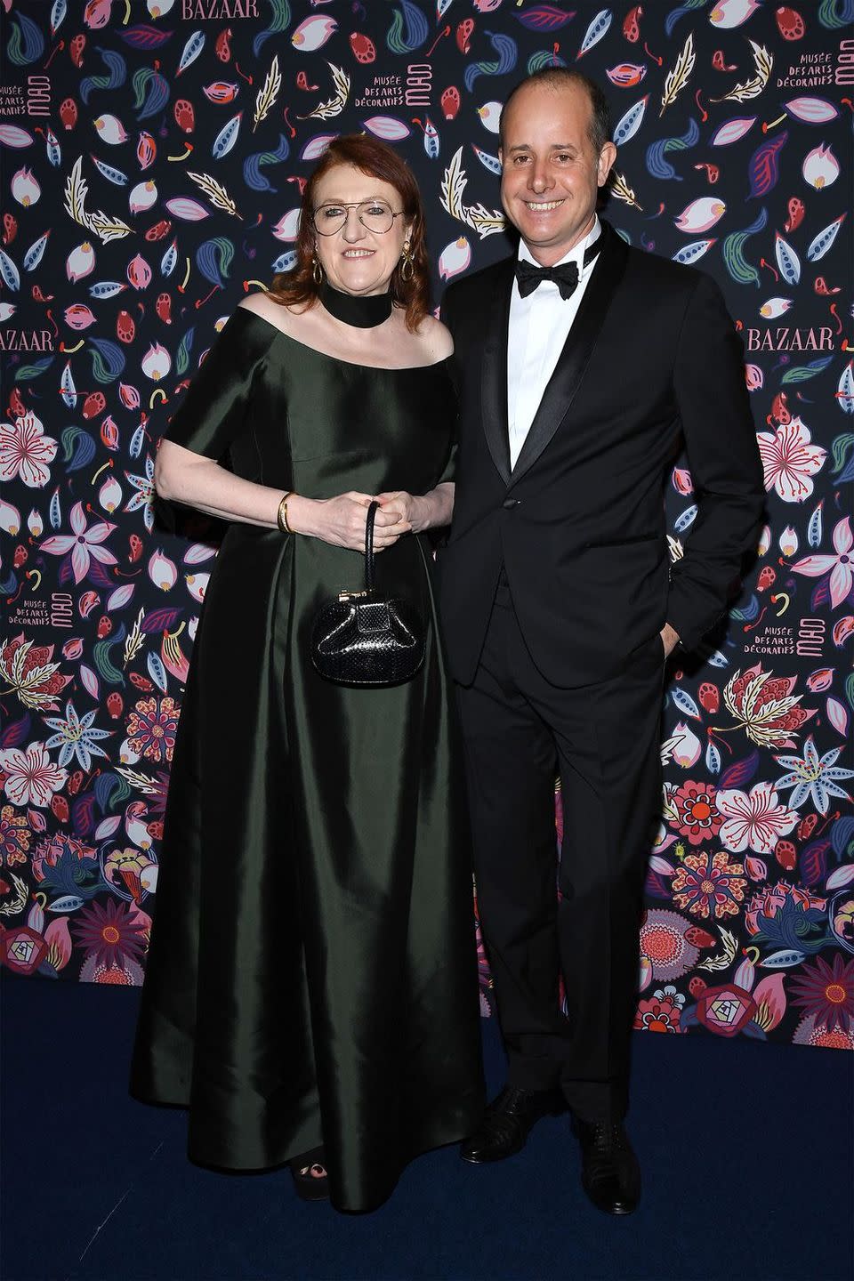 <p>Glenda Bailey and Pierre-Alexis Dumas</p>