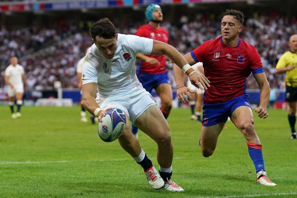 Henry Arundell scored five tries against debutants Chile, but could not hold onto his starting berth (PA)