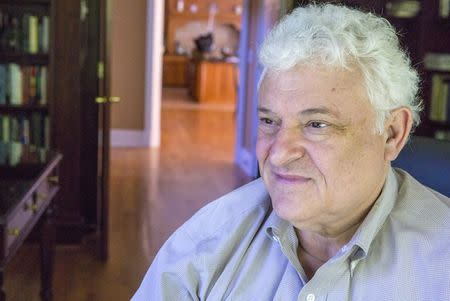 Arthur Caplan, director of the Division of Medical Ethics at New York University Langone Medical Center, is pictured at his home in Ridgefield, Connecticut July 23, 2015. REUTERS/Michelle McLoughlin