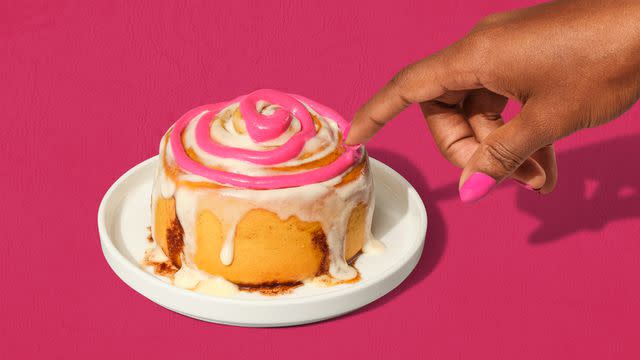 <p>Cinnabon</p> Cinnabon is selling themed treats to celebrate 'Mean Girls.'