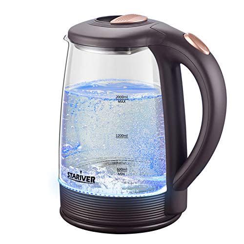 3) Electric Glass Kettle 2L