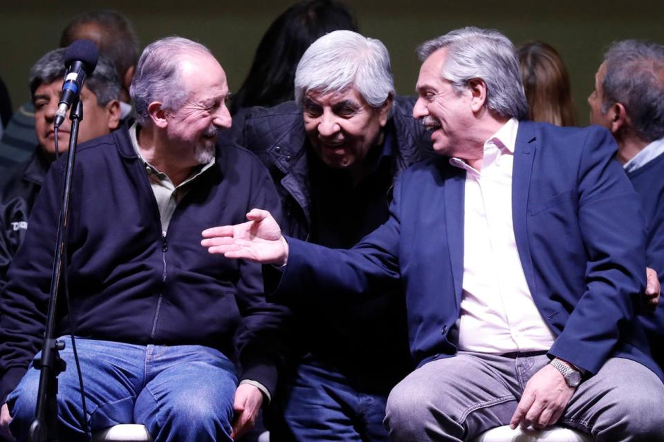 Fernández, Moyano y Yasky