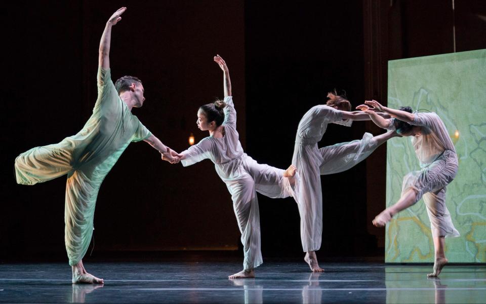 Four Quartets Dance created by Pam Tanowitz/Kaija Saariaho/Brice Marden. - amx