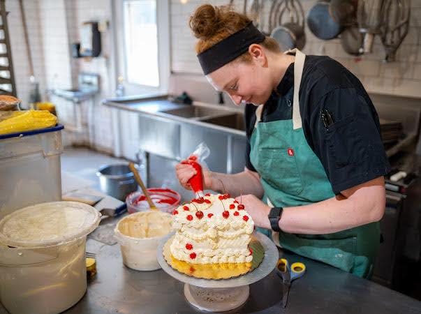 “We’ve been able to serve people on so many life occasions,” DeLuxe Cakes and Pastries owner Jamie Powers said. “You become everything to everybody in a lot of ways. You’ve got your pulse on the community.”