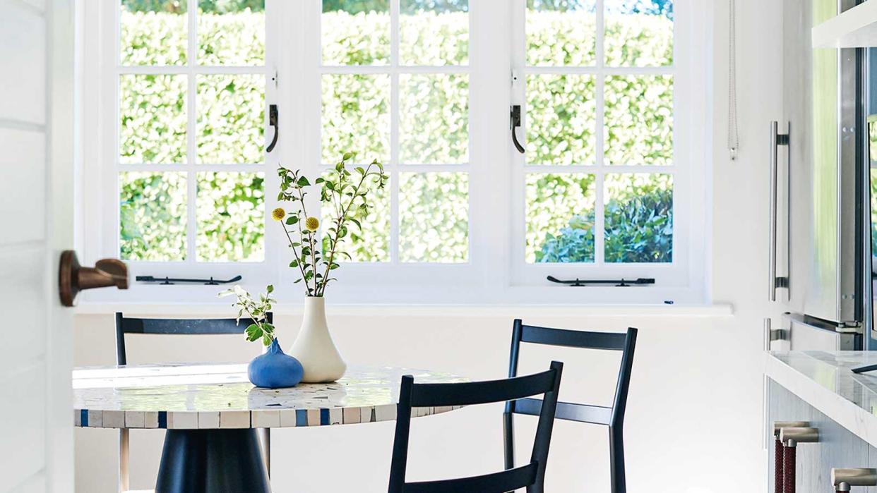  dining area with table and chairs 