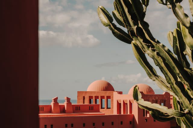 <p>Salva López</p> A rooftop terrace at the Ritz-Carlton, Abama, on Tenerife.