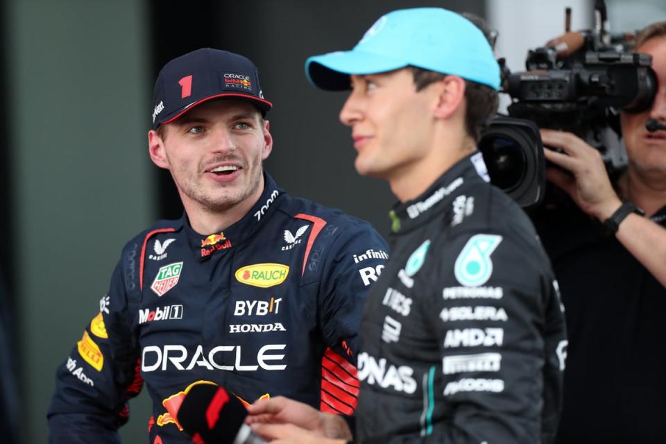 George Russell says Mercedes should try and sign Max Verstappen if the chance presents itself (Getty Images)