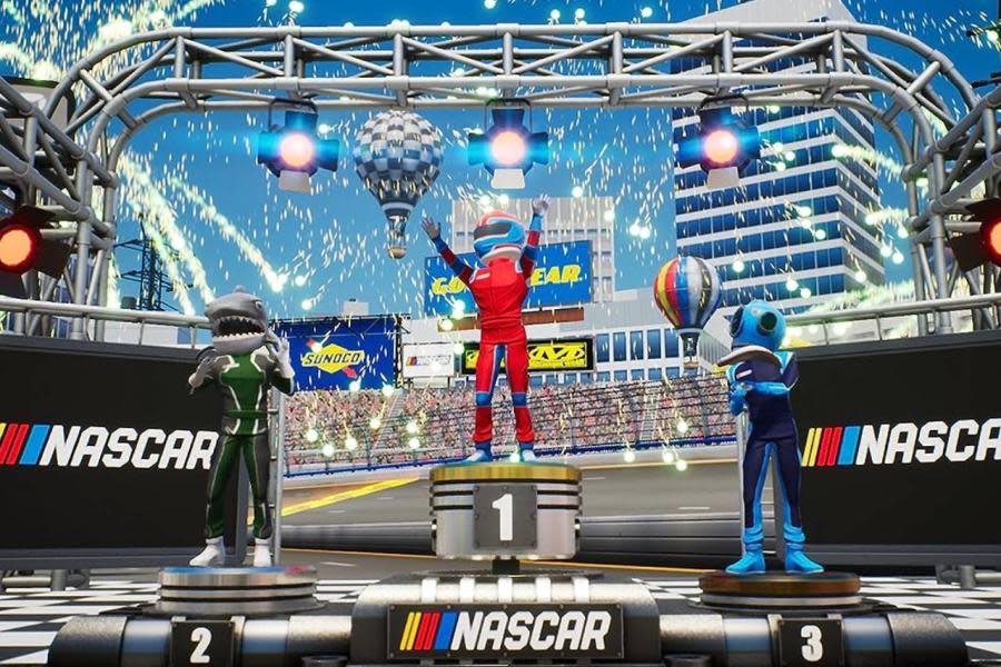 NASCAR Arcade Rush, el nuevo juego de carreras que llegará pronto a consolas y PC