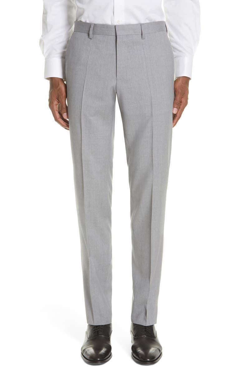 42) Genesis Flat Front Wool Dress Pants