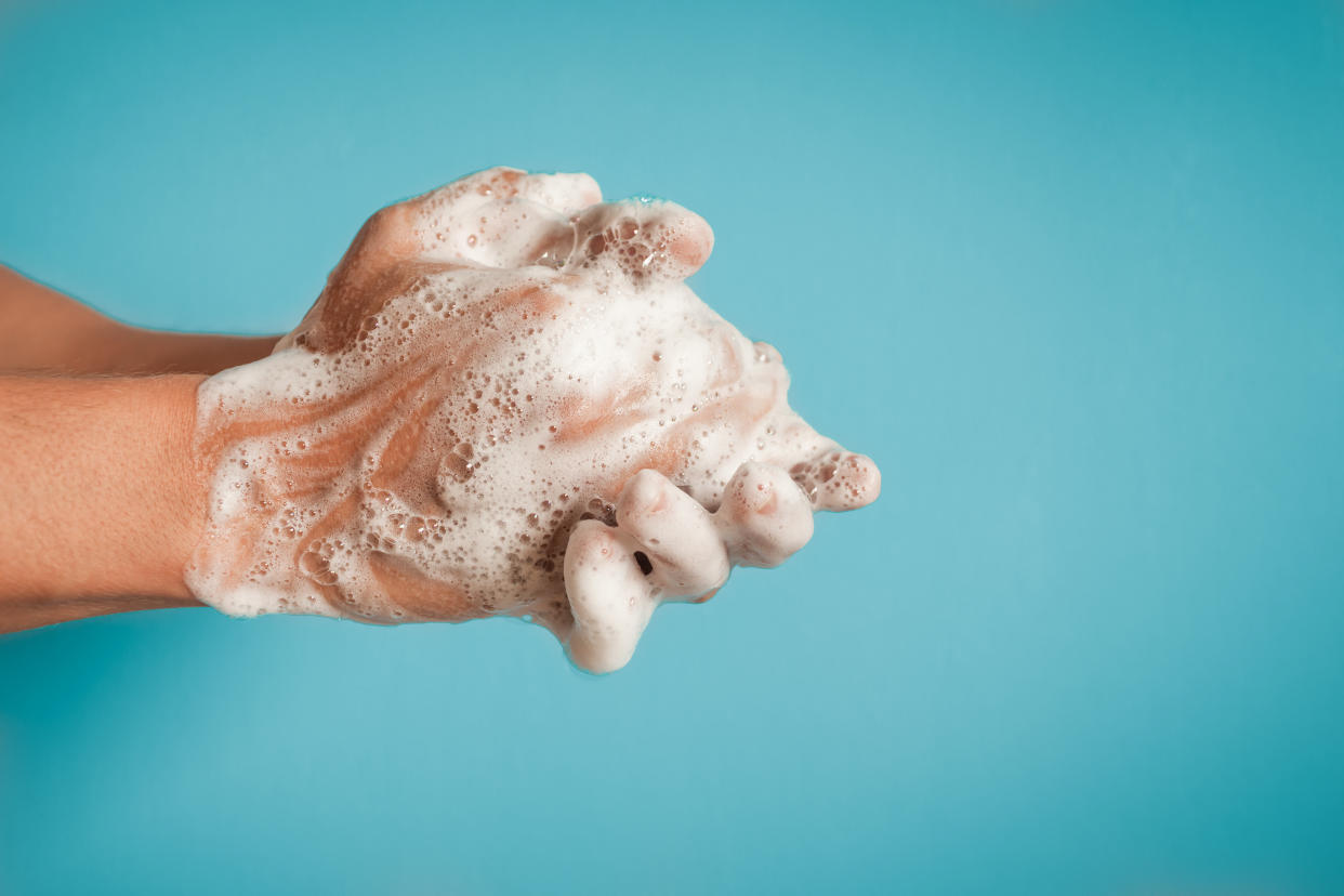 Keep washing those hands! (Photo: Getty)