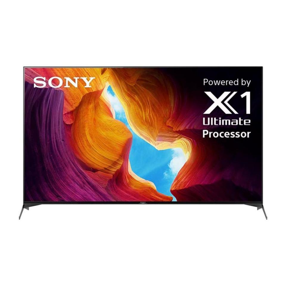 <p><strong>Sony</strong></p><p>amazon.com</p><p><strong>$2798.00</strong></p><p><a href="https://www.amazon.com/dp/B0846NF2B4?tag=syn-yahoo-20&ascsubtag=%5Bartid%7C2089.g.33535079%5Bsrc%7Cyahoo-us" rel="nofollow noopener" target="_blank" data-ylk="slk:Shop Now;elm:context_link;itc:0;sec:content-canvas" class="link ">Shop Now</a></p><p>If you're looking for a best-in-class, HDR-compatible smart TV that offers a truly incredible, lifelike picture and stellar audio, look no further than this model from Sony. It uses Android TV as its platform, which packs all your favorite streaming apps. Plus, the TV has Chromecast and AirPlay 2, so content can be casted from your smartphone or tablet directly to the TV.</p><p>Although the X950G is pricier than most other options, we think it is worthy of the splurge, because Sony TVs are proven to have a higher reliability and owner satisfaction within the first 5 years of ownership, <a href="https://www.consumerreports.org/products/tvs/brand-reliability/" rel="nofollow noopener" target="_blank" data-ylk="slk:according to survey data;elm:context_link;itc:0;sec:content-canvas" class="link ">according to survey data</a> from <em>Consumer Reports.</em><br></p><p><strong>Related: </strong><a href="https://www.bestproducts.com/tech/electronics/g3047/best-smart-tvs/" rel="nofollow noopener" target="_blank" data-ylk="slk:On a Budget? Shop These Smaller, Inexpensive Smart TVs, Instead!;elm:context_link;itc:0;sec:content-canvas" class="link ">On a Budget? Shop These Smaller, Inexpensive Smart TVs, Instead!</a><br></p>