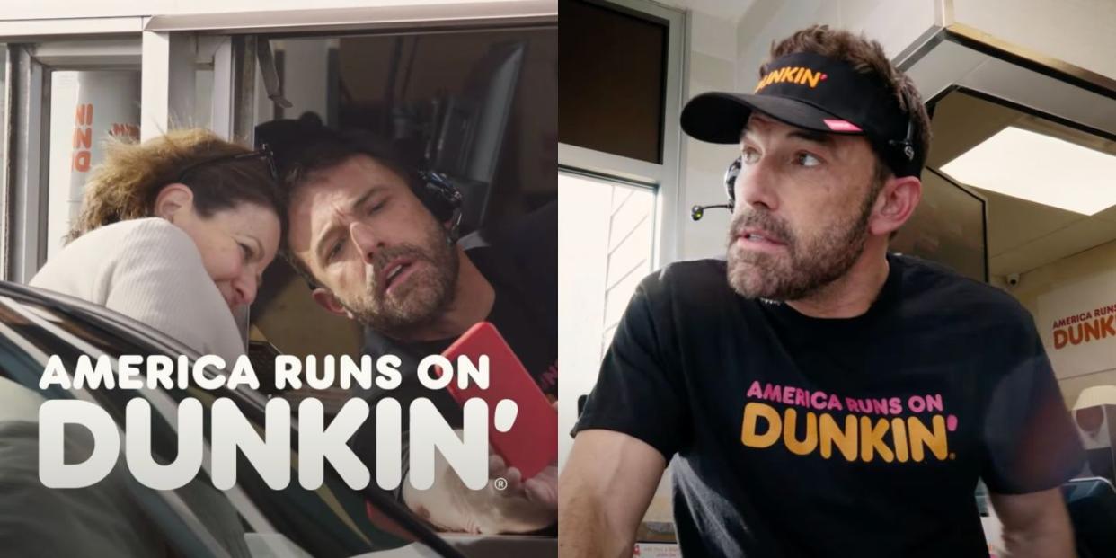 ben affleck dunkin commercial