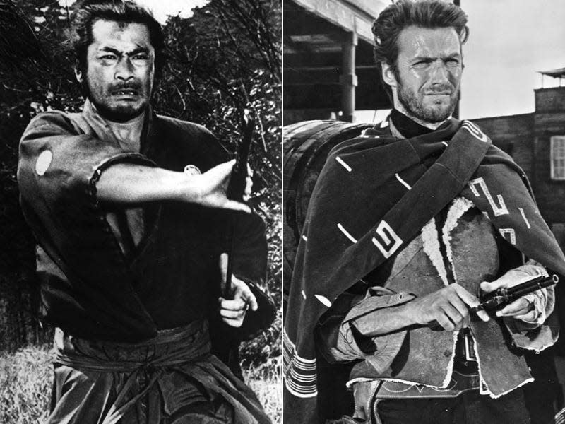 yojimbo and fistful of dollars